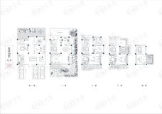 正恒先生的山联排别墅端套南入户产权面积182平户型图