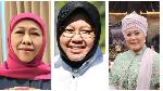 Kolase foto Cagub Jatim: Khofifah, Luluk, Risma. Foto/Instagram