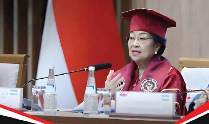 Presiden Kelima RI Megawati Soekarnoputri di Silk Road International University of Tourism and Cultural Heritage (IUTCH) Samarkand, Uzbekistan, Sabtu 21 September 2024. Dok. PDIP