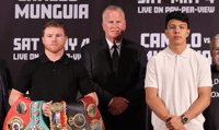 FOTO: 'Canelo' Álvarez y Jaime Munguía