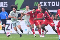 La escuadra azteca no logró romper la paridad en el marcador frente a los canadienses, en el duelo celebrado en la cancha del AT&T Stadium de Arlington, donde fue nuevamente 'abandonado' por los aficionados. (Especial)