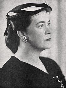 Susan Strijdom in 1959 as eerste ministersvrou