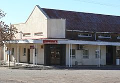 Steynsburg se poskantoor toon in 2012 ook tekens van verwaarlosing.