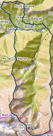 Carte topographique