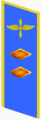 Петличный знак комдива авиации РККА.