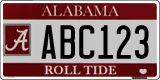 Thumbnail for File:University of Alabama Plate.png