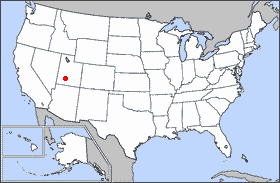 Location of Bryce Canyon National Park