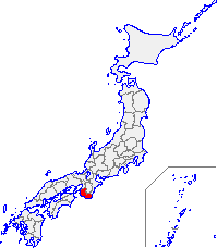 和歌山県の位置