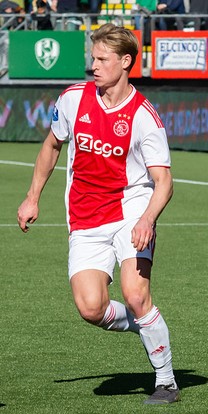 Frenkie de Jong Ajaxi särgis 2019