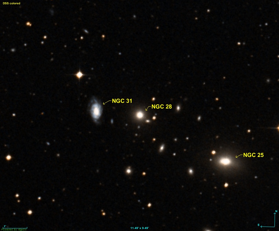 NGC 28 2MASS (cận hồng ngoại)