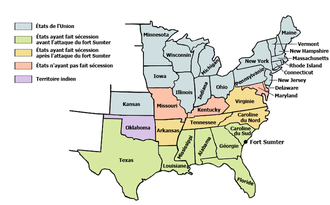 Carte illustrant les positions des différents États immédiatement après la bataille.