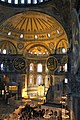 Istanbul, Türkei: Innenansicht der Hagia Sophia