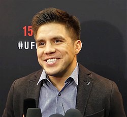 Henry Cejudo vuonna 2018.