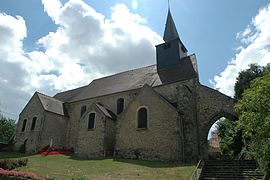 The church of Saint-Sauveur, in Maurepas