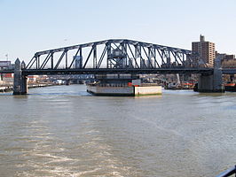 De brug, gezien vanuit het noorden