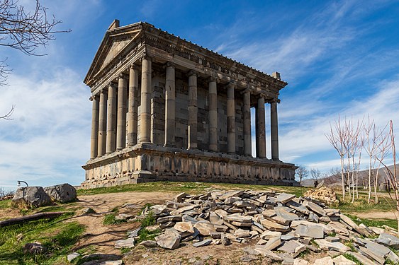 Temple of Garni. Garni, Kotayk Province, Armenia.