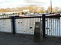 University Boat Race Stone, Putney