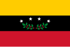 Bandeira do estado de Estado de Táchira