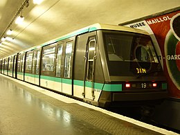 MP 89 der Metro Paris, Frankreich