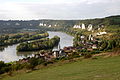 The Seine River as seen from Château-Gaillard