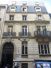 Hôtel particulier Hériot, rue Euler.