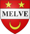 Blason de Melve