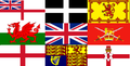 British flags.