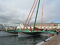 Groupama 2, bateau de Franck Cammas, en 2008 au nouveau port du château 2