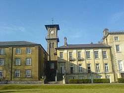 The Officers' Mess (now a museum) from the Italian Gardens