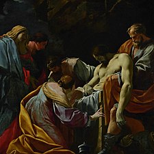 Simon Vouet, La Mise au tombeau, vers 1636-1638.