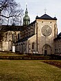 Die Klosterkirche der ehemaligen Zisterzienserabtei Ebrach