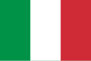 Drapeau de l'Italie