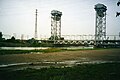 Combined railway/road lift doubledecker bridge