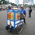 Fruit rujak vendor