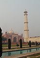 Indien: de:Taj Mahal in de:Agra im Bundesstaat de:Uttar Pradesh