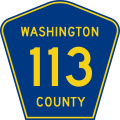 File:Washington County Route 113 NY.svg