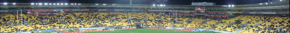 Panorama van die Westpacstadion