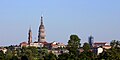 Panorama di Novara con la Cupola di San Gaudenzio e il Duomo