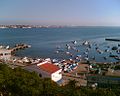 Le port de Tamentfoust, à l’extrême est de la baie d'Alger.