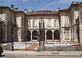 Villa Sala ex Prata prospetto su via Lecco Monza