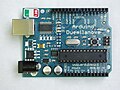 Placa oficial Arduino Duemilanove (rev 2009b).