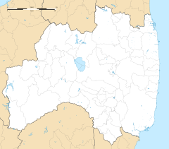 Uchigō Station is located in Fukushima Prefecture