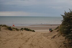 The beach at Camber Sands