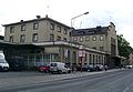 The station from the bus station