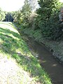 Passage de la rivière près de Bioley-Orjulaz.