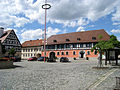 Marktplatz mit Blick auf den Obleyhof