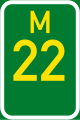 File:SA road M22.svg