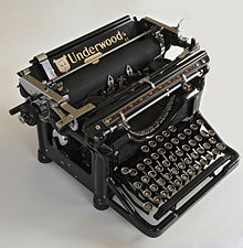 Друкарская машынка Underwood