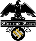 Emblem for «Blod og jord»-ideologien og Reichsnährstand, den overgripende mat- og landbruksorganisasjonen i Det tredje rike.