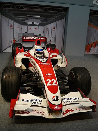 SA07, carro da equipe Super Aguri, usado na temporada de 2007